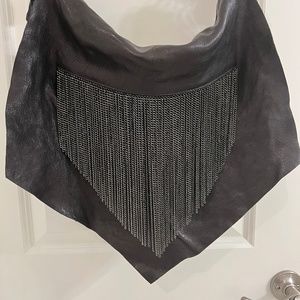 De Couture Made in Italy Custom Made Handmade Leather and Suede Bag Purse